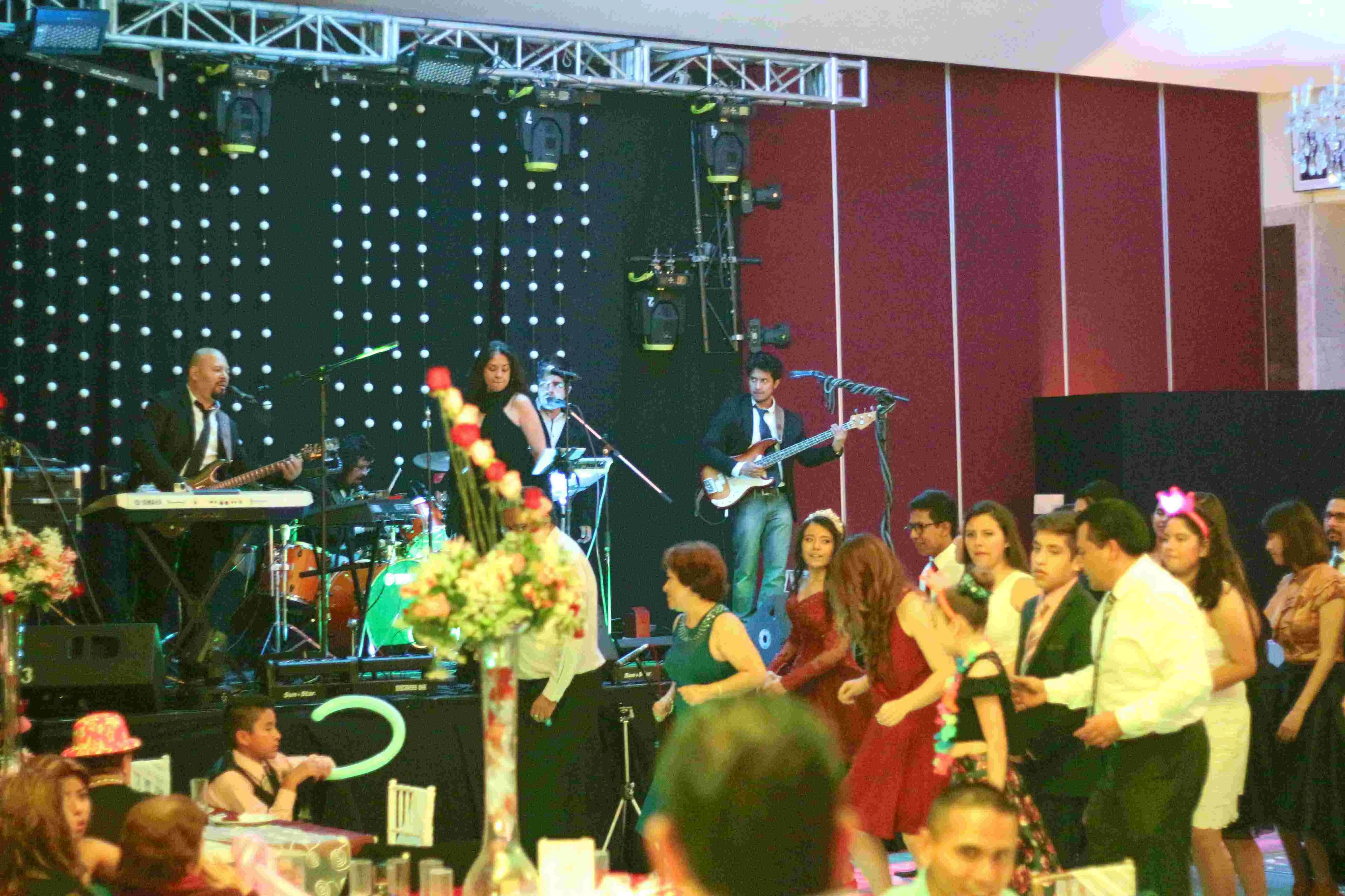 Grupo musical La Célula en aniversario